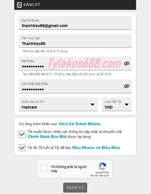 Cach dang ky 188bet thanh cong hinh anh 3