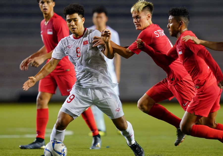 Soi keo nha cai U22 Viet Nam vs U22 Singapore chuan nhat