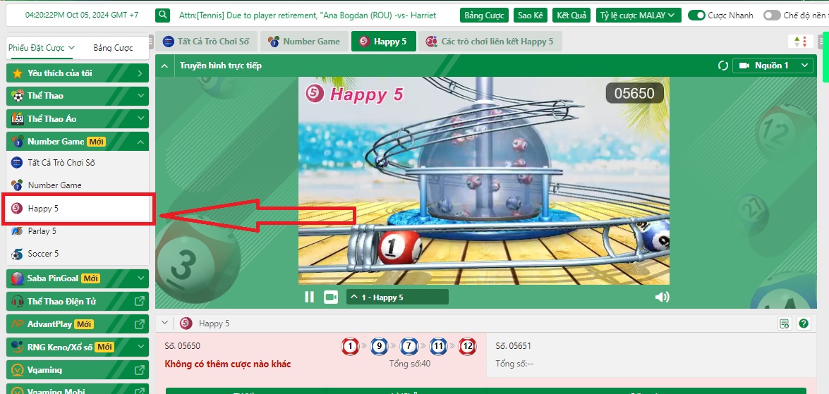 Kham pha game Happy 5 Fb88