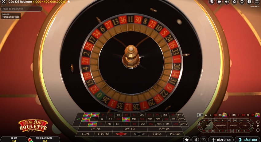 Luat choi ca cuoc cua do Roulette tai 188Bet