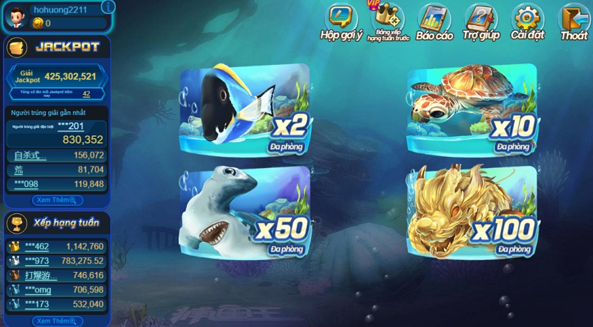 Cach choi game Fish Hunter Fb88