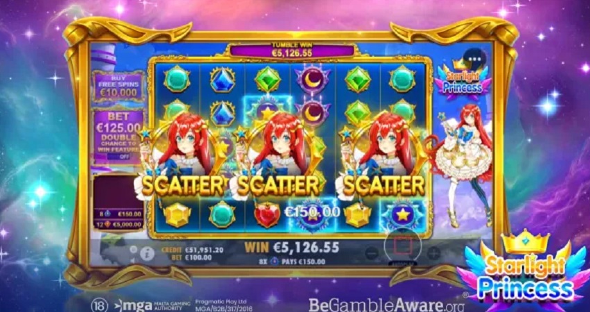 He so nhan Starlight Princess 188BET 
