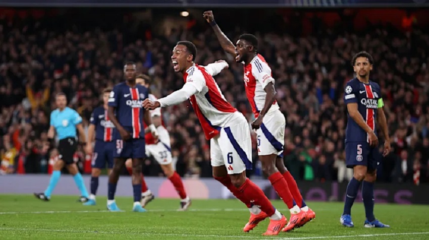 Nhan dinh tran PSG vs Arsenal chinh xac