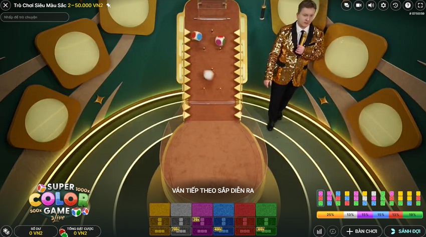 Ket qua Super Color game tai Fb88