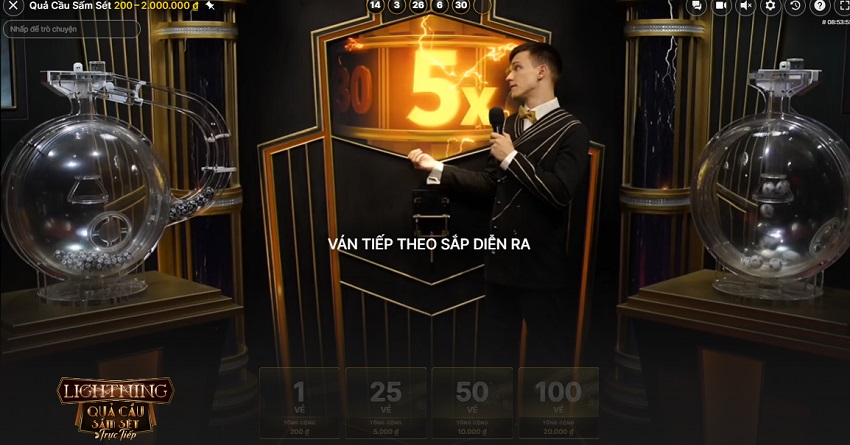 Ket qua game Qua Cau Sam Set 188Bet
