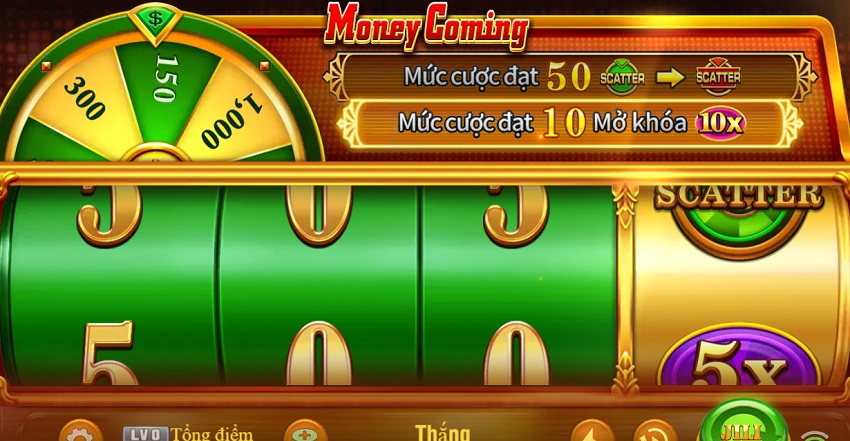 Luat choi game Money Coming 188Bet